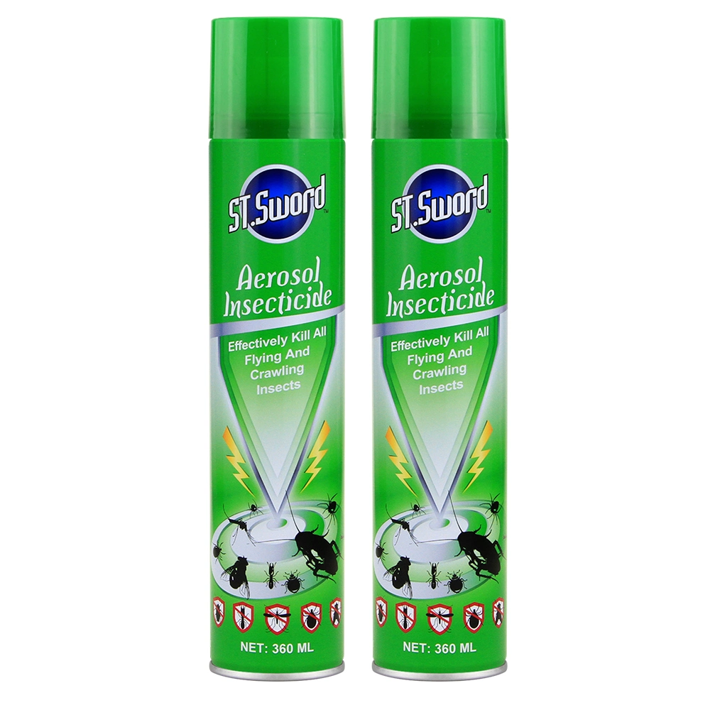 Asesino de insectos rastreros multiuso en aerosol 300ml Spray insecticida Mosquito Killer