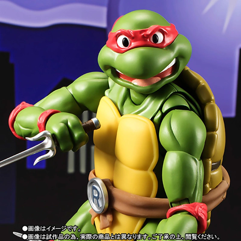 Action Figure Film Edition Movable Raphael Model Plastic Hot Toys Ninja Turtles