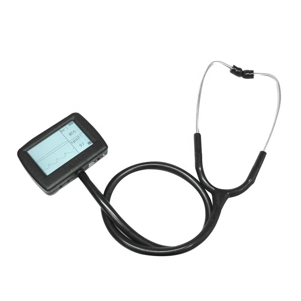 Wholesale/Supplier Medical Electronic Stethoscope Mutil-Functional Cardiology Visual Digital Stethoscope