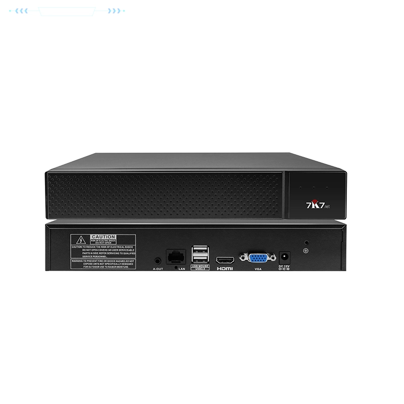 4K Poe HD NVR 10-CH for CCTV Camera System