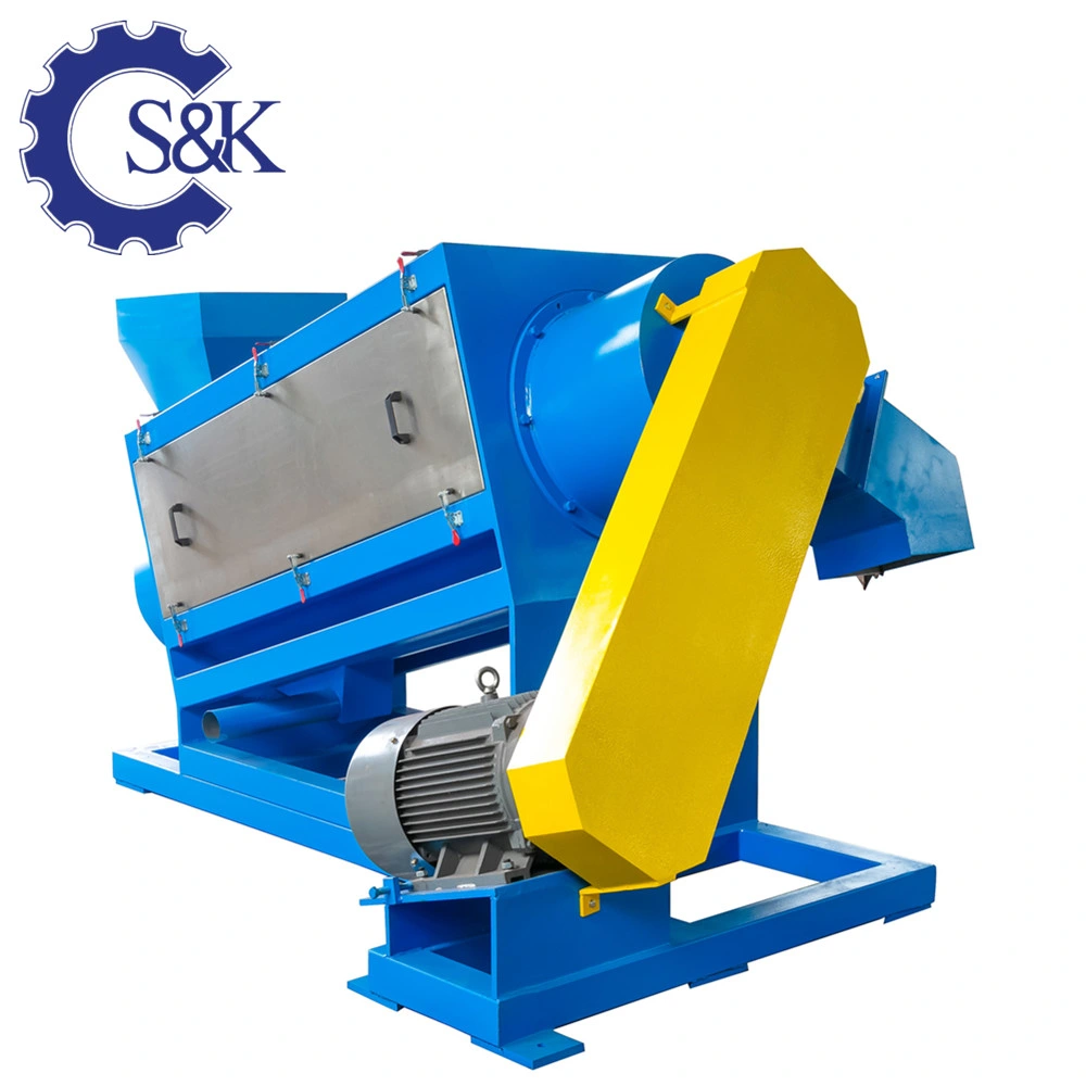 Waste Plastic PP PE Film Crusher Machine Industry Plant