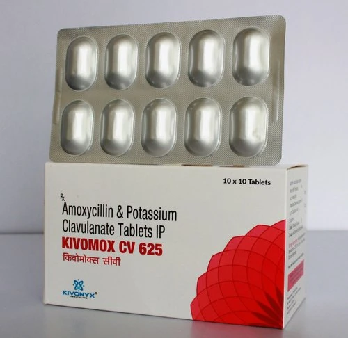 Les comprimés de amoxicillin and clavulanate de potassium 312.5MG, 375mg, 457mg, 562.5MG, 625mg, 1000mg Chine pharmaceutiques