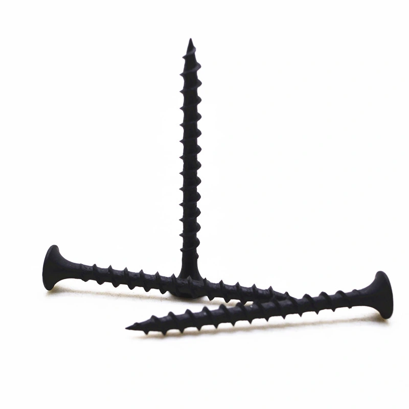 Bugle Head Gypsum Board 3.5X25 Black Drywall Screw