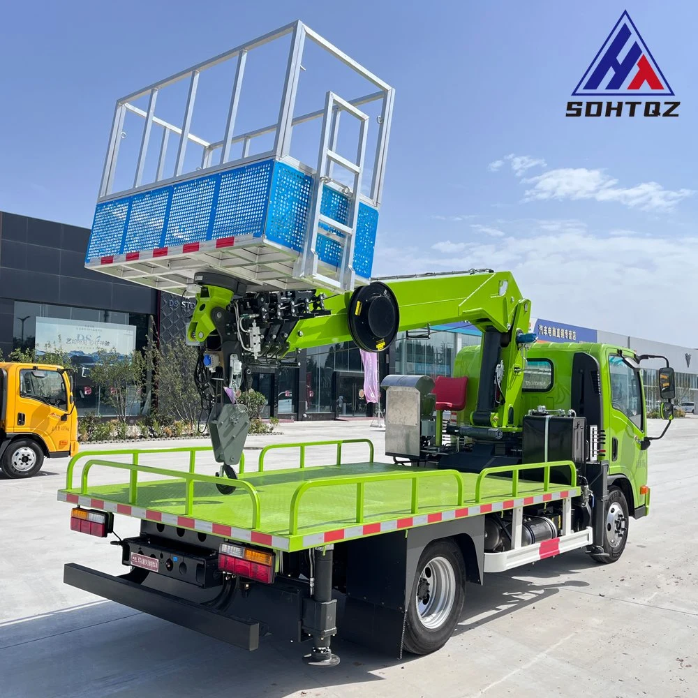 Haitai 16m 18m 20m 22m 24m 26m 32m Manned Truck with Aerial Work Platform Truck for Sale