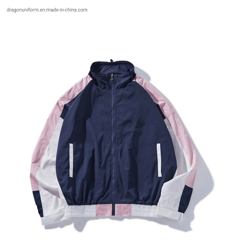 Fama Factory Latest Design Wholesale/Supplier Pullover Windbreaker or Retro Cheap Nylon Windbreaker Jackets for Men Bales