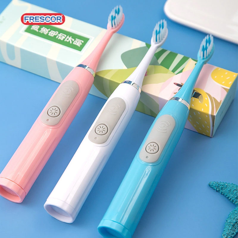 Wasserdicht für tägliche drei-Farben-Körperpflege Sonic elektrische Zahnbürste