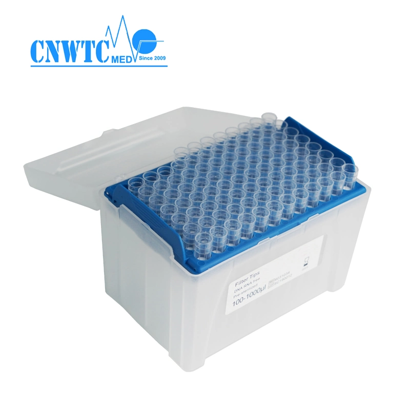 Labor Universal DNA RNase frei Labor sterile 200UL Filterpipette Tipps