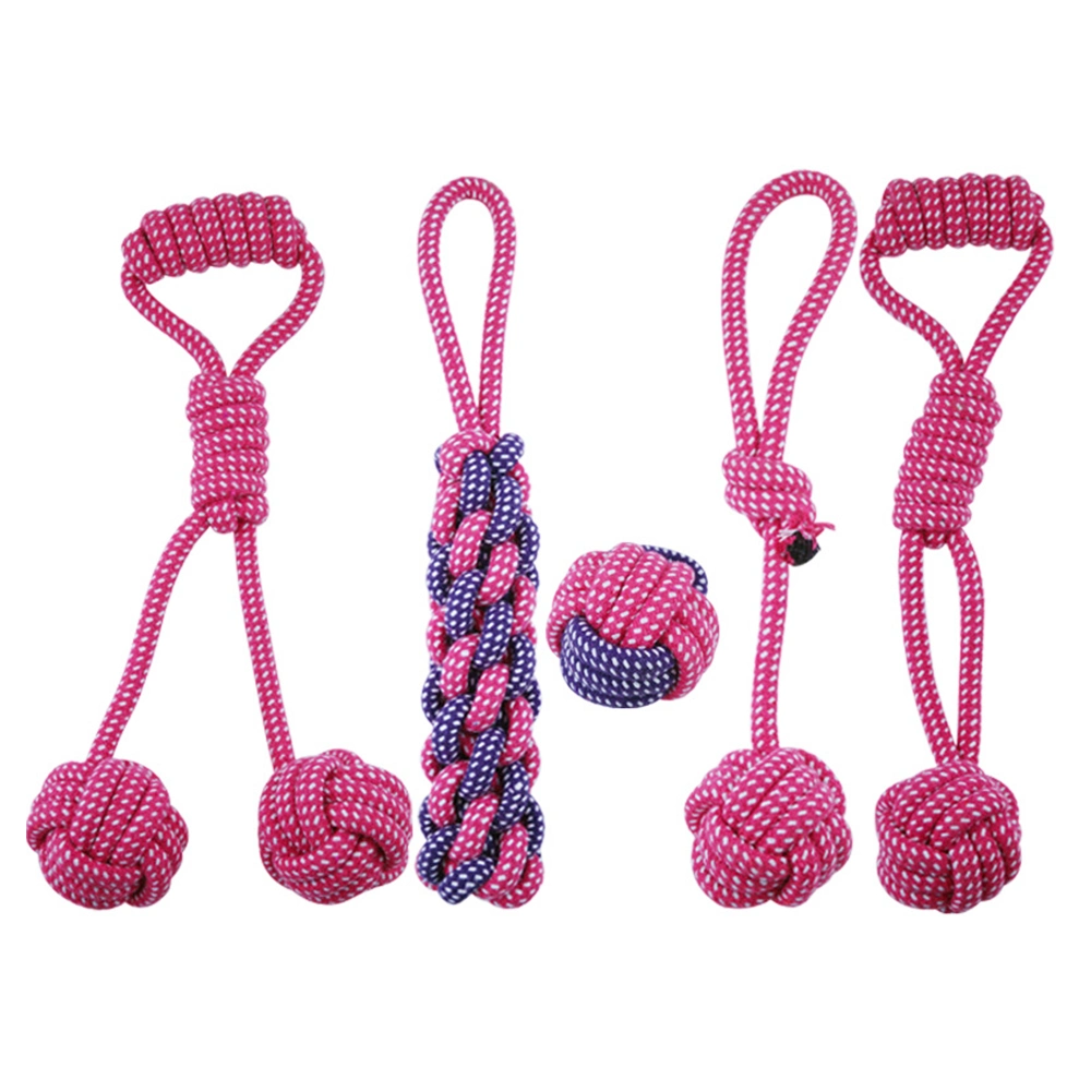 Individuelle Haustier Produkte Kauen Handgefertigte Baumwolle Zahnbürste Haustier Seil Spielzeug Für Hunde