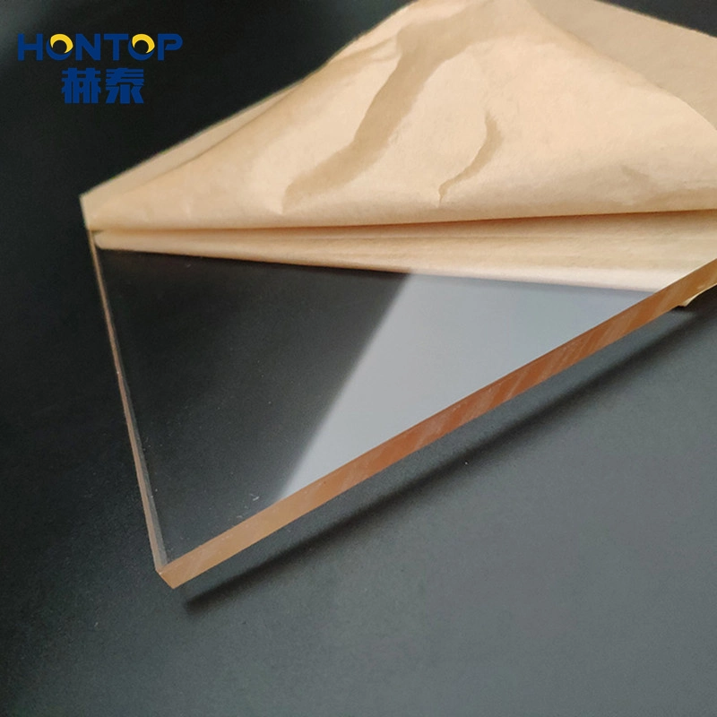 Transparent 6mm Anti-Fingerprint Windproof Waterproof Thermoformed PETG Sheet Panel