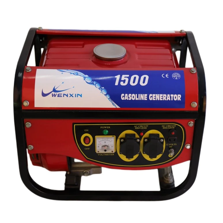 Wenxin 1500 Max 1.2kw Power Gasoline Petrol Generator Inverter Generators for Home Silent