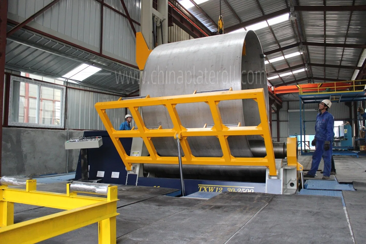 Hydraulic 4 Roll Plate Bending Machine, Sheet Metal Roller for Sale