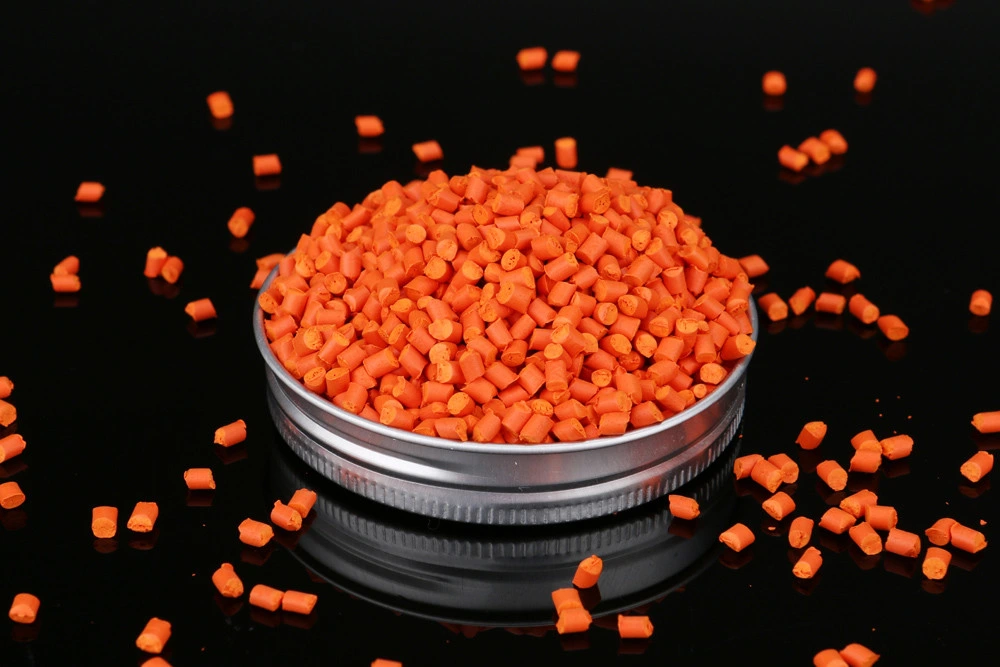 Plastic Orange Color Masterbatch for PP PE ABS EVA