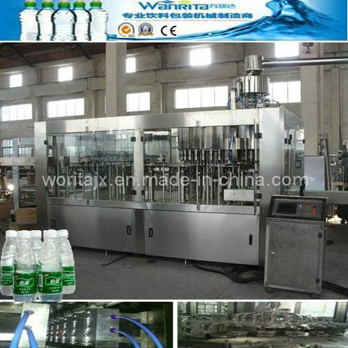Ligne de production automatique de bouteilles d'eau pour animaux de compagnie