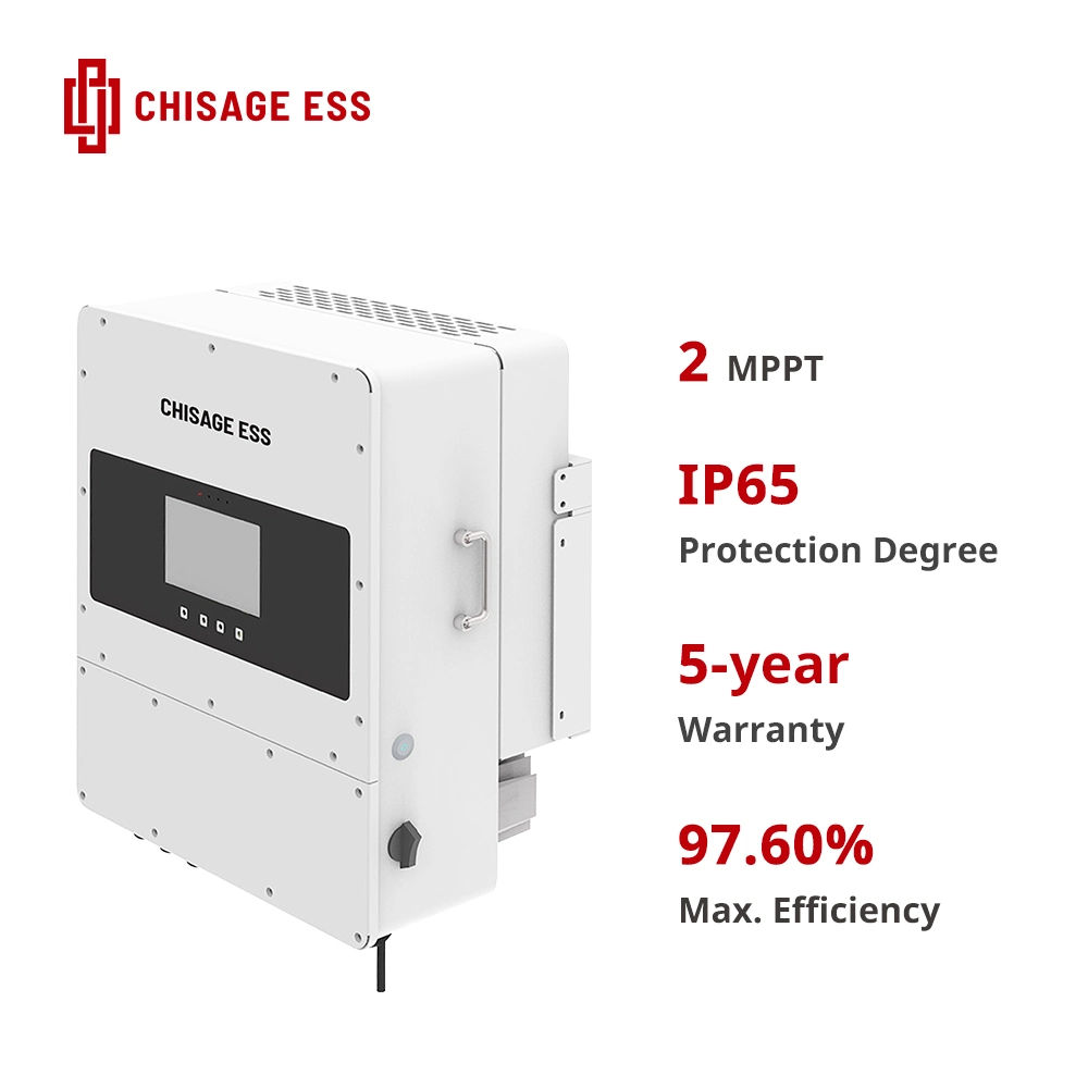 Power Inverter Parallel Connection on and off Grid 12kw Three Phase Hybrid Inverter