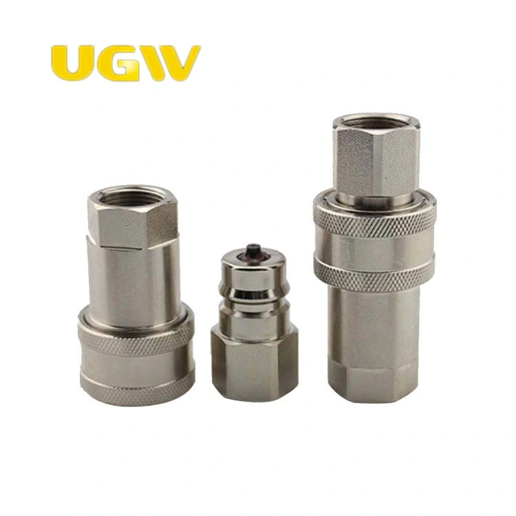 ISO 7241 Hose Connectors Low/High Pressure Hydraulic Quick Coupling