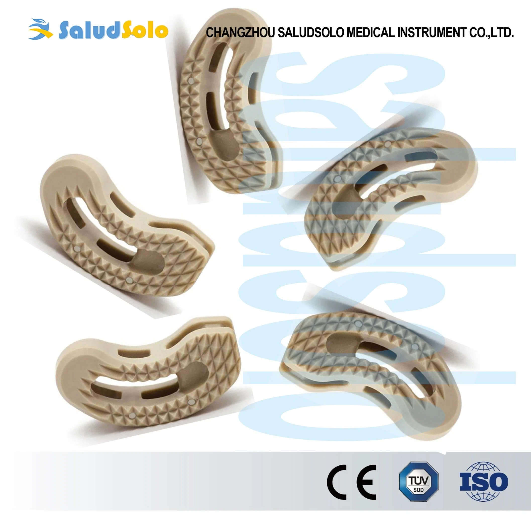 Transforaminal Lumbar Intervertebral Fusion (TLIF) Cage System, Peek Orthopedic Implant for Spine Surgery, CE&ISO Certified