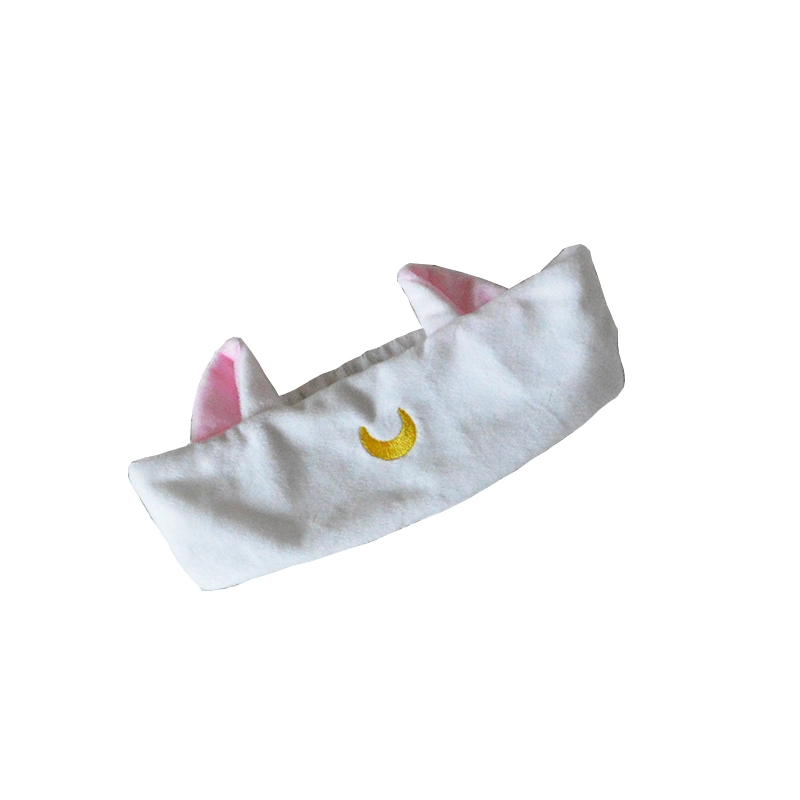 Factory Cotton Fashion Lovely Cat Ear Pattern Women Hair Accessories Elastic Hair Band Headband