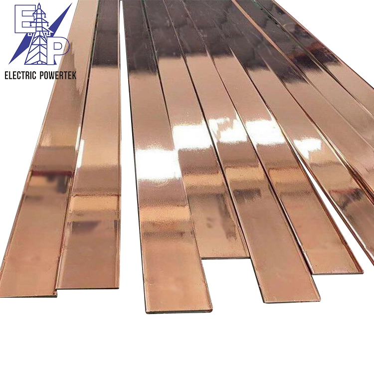 Großhandel/Lieferantspreis Erdung Kupfer plattiert Stahl Flachband für Erdung System