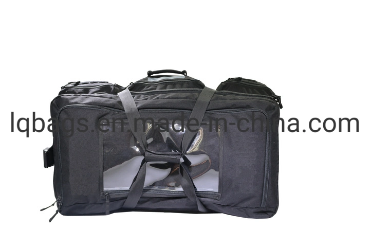 Gran táctico militar Rolling Duffle Bag Bolsa Trolley