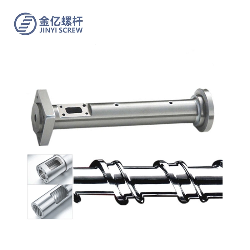 Extrusion Machine Bimetallic Screw Barrel L/D 28: 1 26: 1