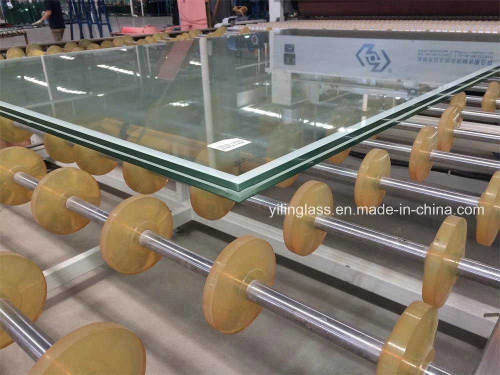 Color Painted Silk Screen Printing Glass Ceramic Fritted Glass Laminated Glass