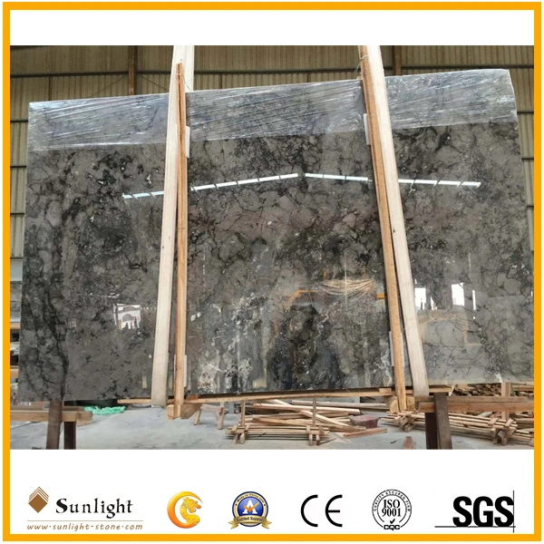 Hot Sale Polished Bodhi Grey Marble Slabs, Tiles, Countertops