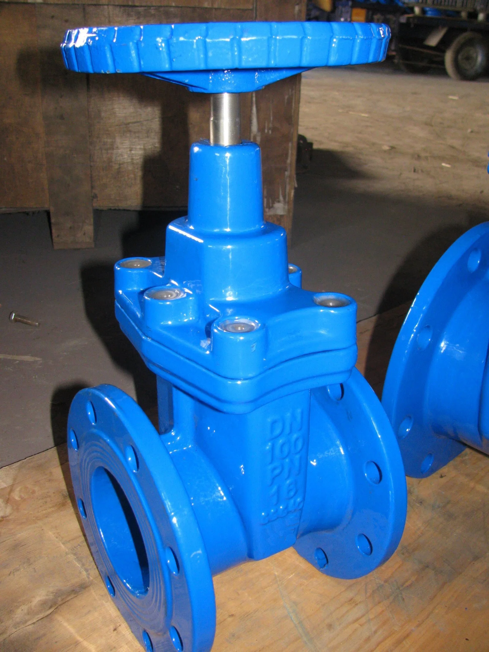 Industrial Drain Valve Soft Seal Gate Valve BS5163