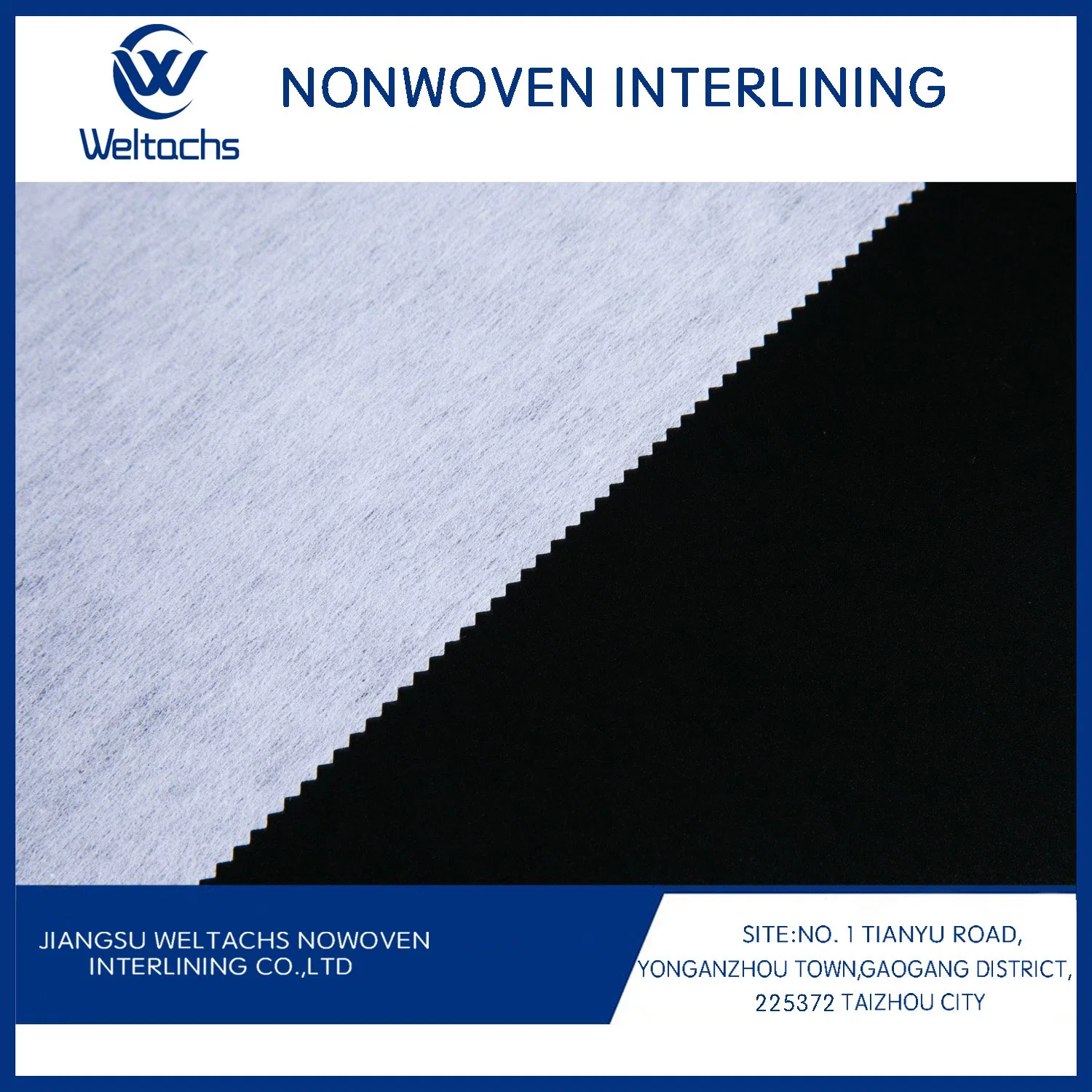 Nonwoven Interlining Fabrics Fusible 1025hf 1035hf Algeria Market for Embroidery