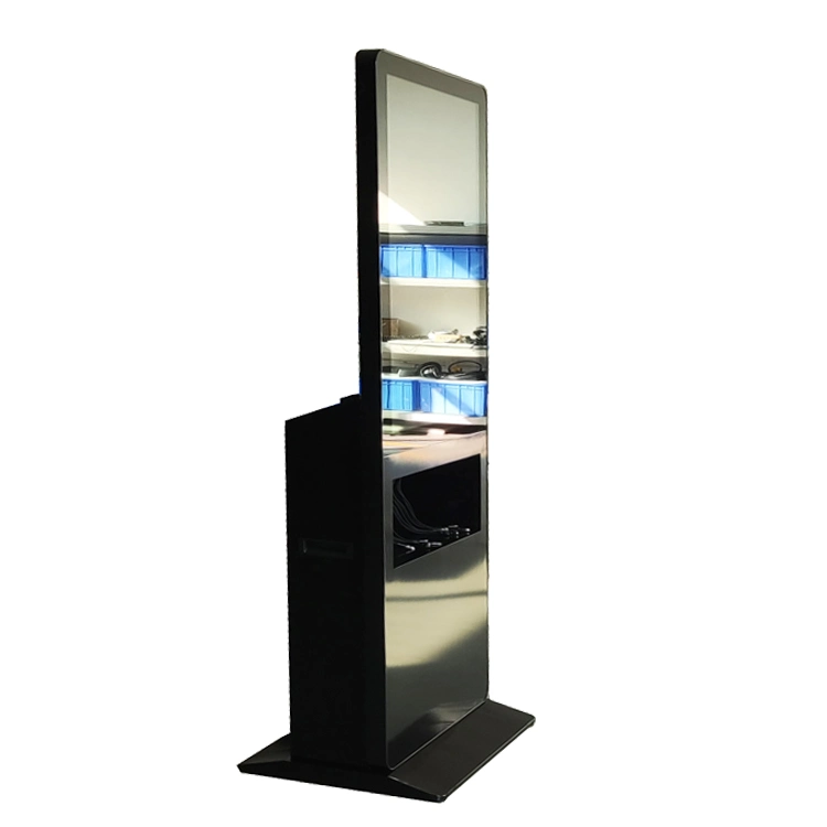 43 Inch Free Standing Cell Phone Charging Kiosk LCD Advertising Display Digital Signage Kiosk