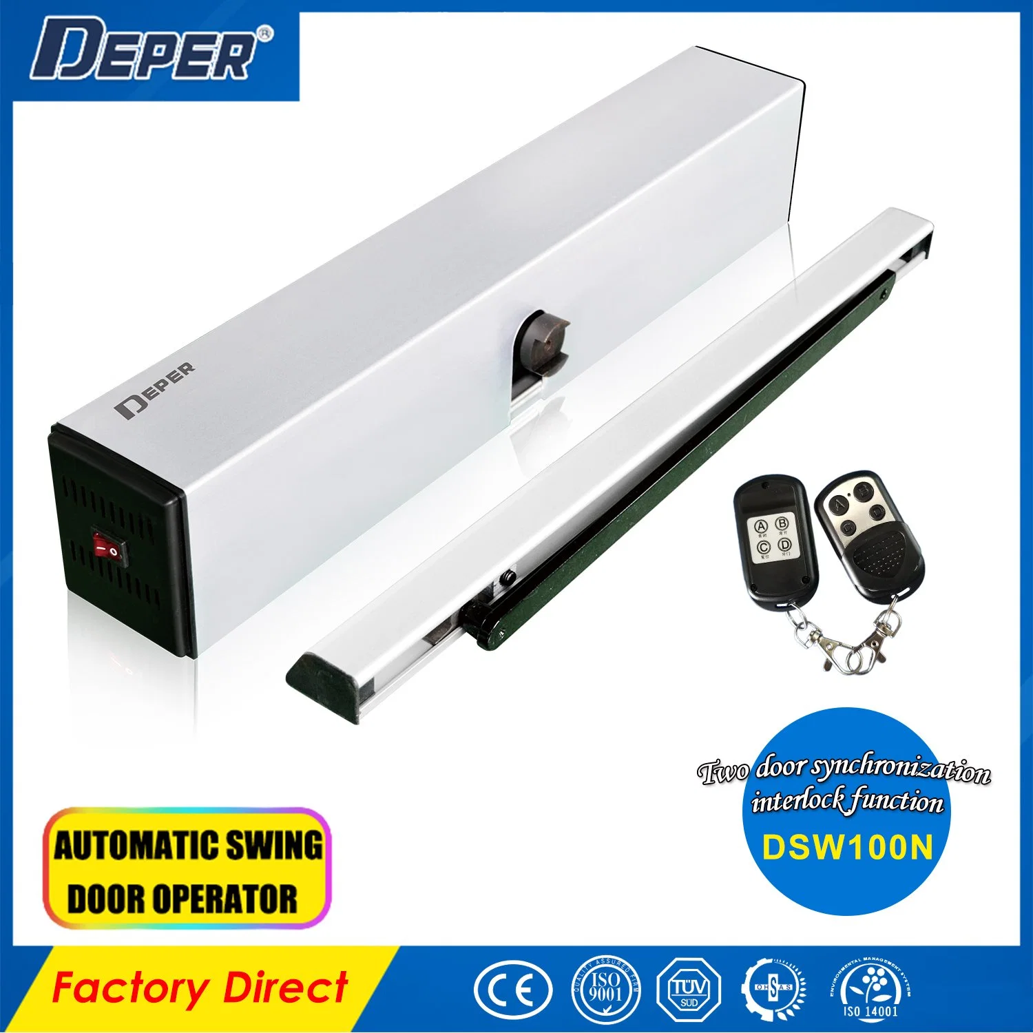 No Touch Automatic Swing Door Operator for Hospital Steel Door