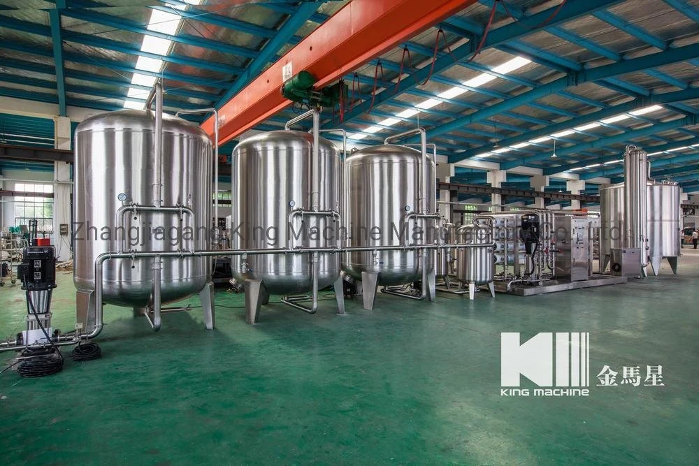 Automatic Purifier Cleaning System Complete RO Water Filter Production Machine Equipment Bottle Mineral Pure Drink Water Reverse Osmosis Water Treatment Plant