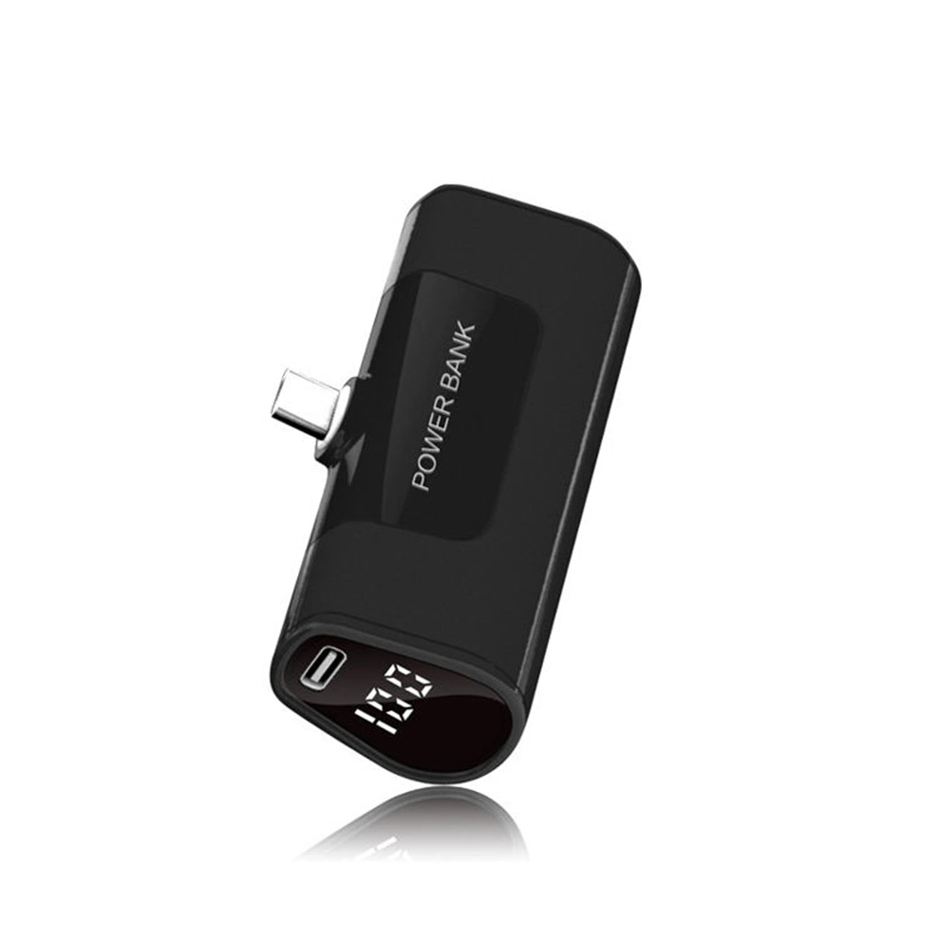 Cargador de mini cápsula Banco de alimentación Micro USB Tipo C 5000mAh Cargador de batería portátil para 3 in1 Cargador de teléfono móvil Alimentación Banco