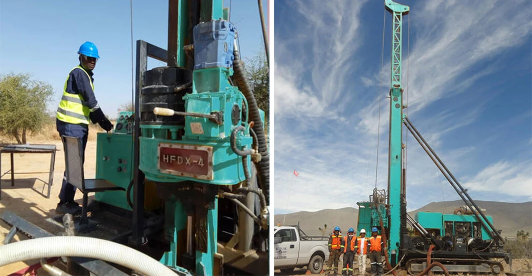 5100*2200*2650mm Bq, Nq, Hq, Pq Geological Exploration Diamond Core Drilling Rig