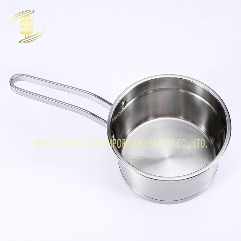 Factory Direct Supply 304 Stainless Steel Multipurpose Household Double Layer Milk Steamers Pots