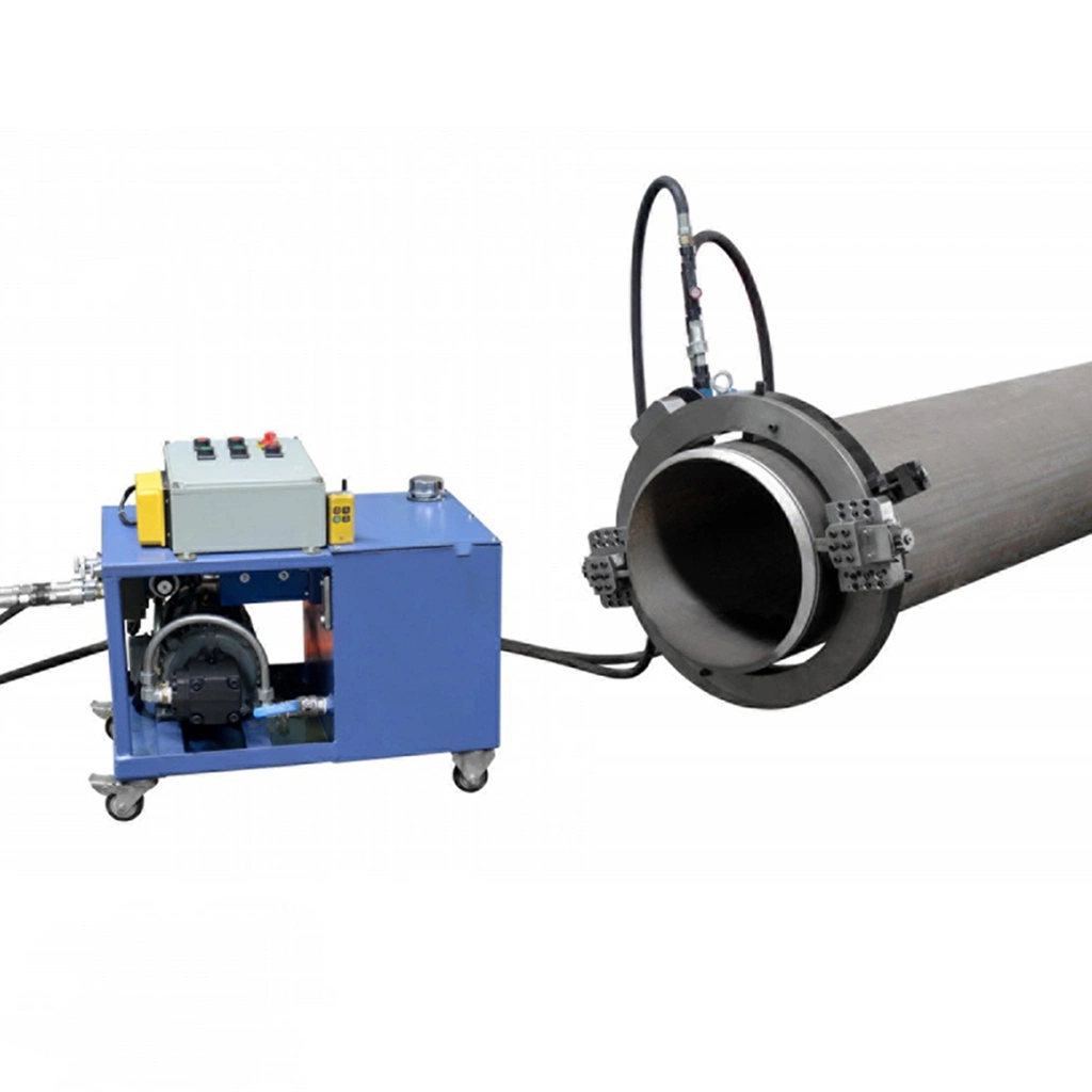 Pneumatic Split Frame Automatic Pipe Cold Cutting and Beveling Machine