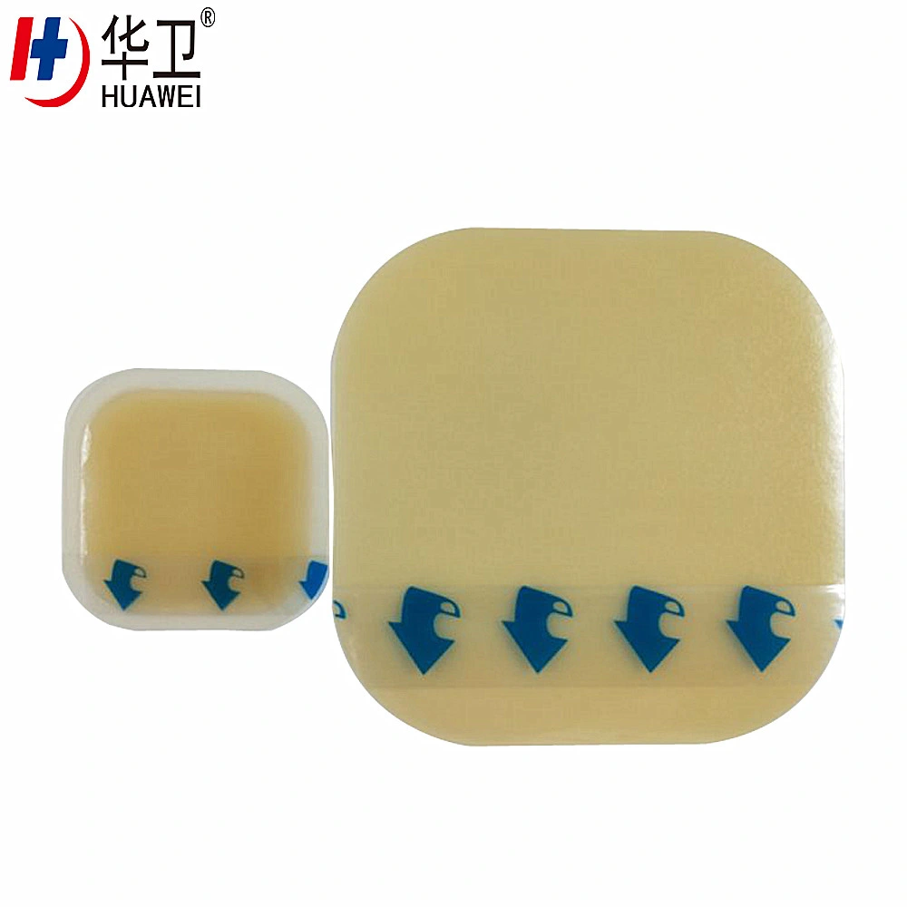 Advanced Sterile Surgical Disposable Waterproof Medical Hydrocolloid Dressing for Wound Care