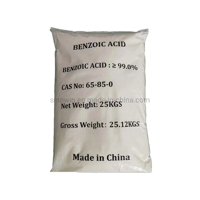 Medicine Dye Carrier Plasticizer Spices Food Preservative Used Benzoic Acid Price