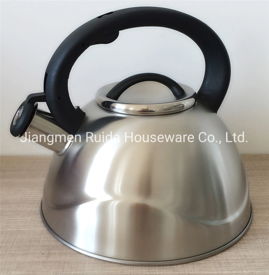 New Style Coating of Kettle 3.0 Liter Stainless Steel Water Kettle with Comfortable Soft Touch and Body in Red Coating