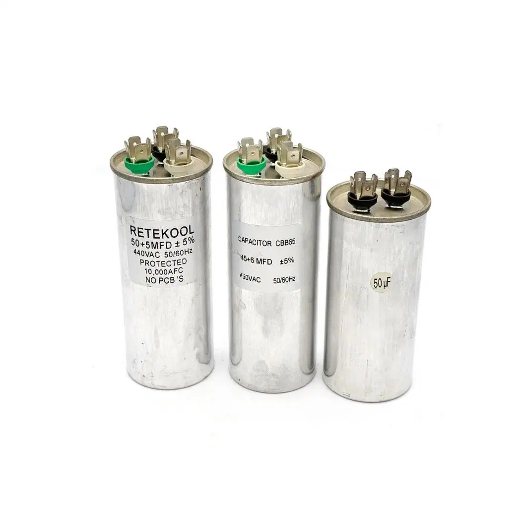 Air Conditioning Motor Running Stater Metallized Polypropylene Film Capacitor