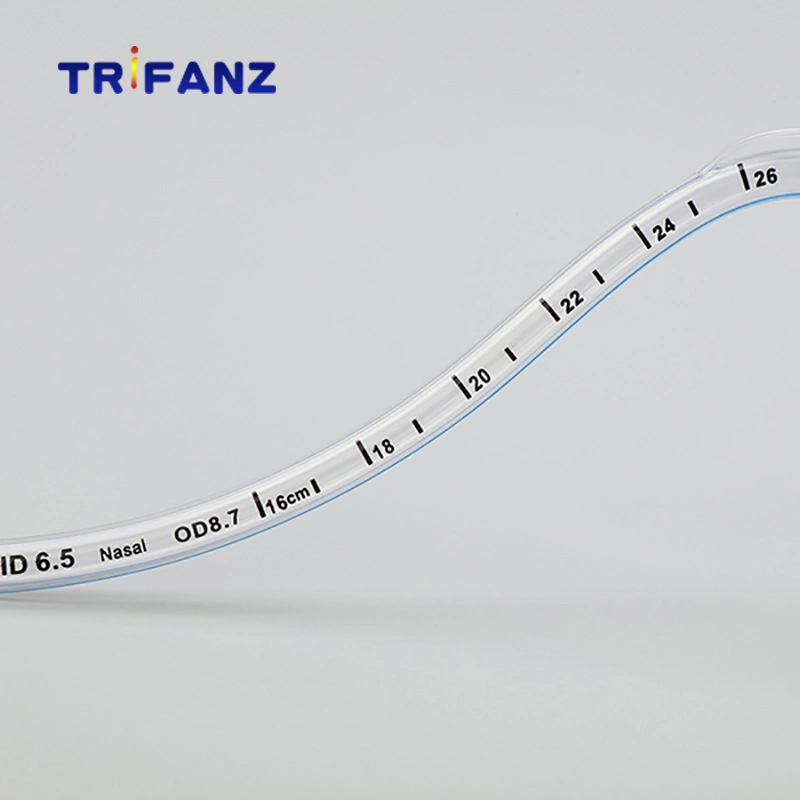 Disposable Medical Consumables Nasal Preformed Endotracheal Tube Uncuffed &amp; Cuffed