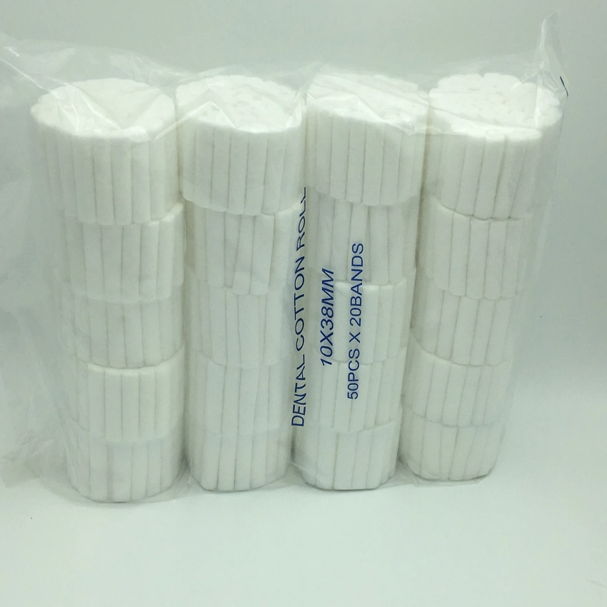 Dentist Use 100% Pure Cotton Dental Cotton Roll for Teeth