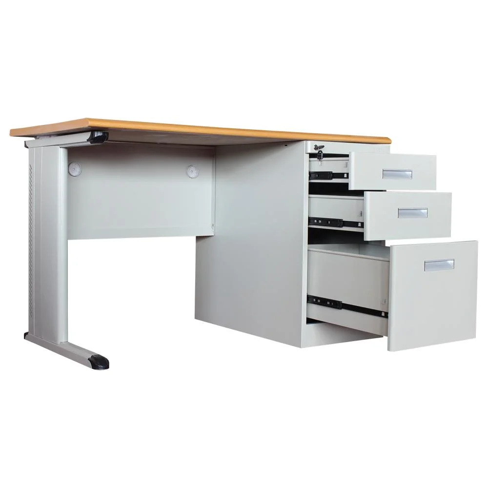 Modern Steel Office Furniture Teacher's Desk Combination