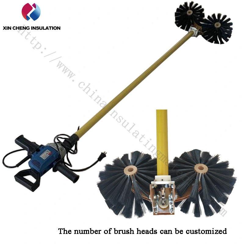 Electric Live Working Insulator Cleaning Brush 110kv High-Voltage Live Cleaning Brush