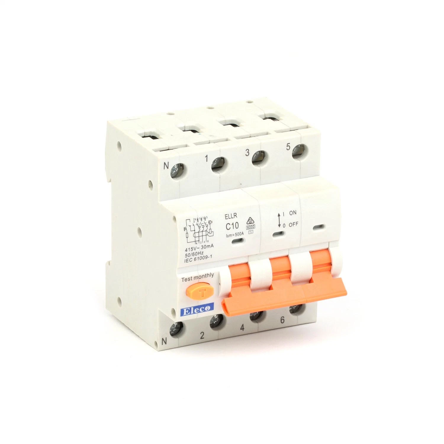 Modular DIN Rail Electric Device with CE Ebh1l Series