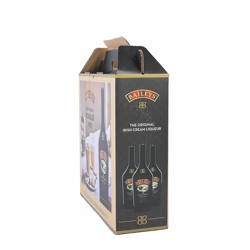 Hot Sales Custom One Set with Handle and Bag in Box 1L 2L 3L 5L Wine Packaging Boxes