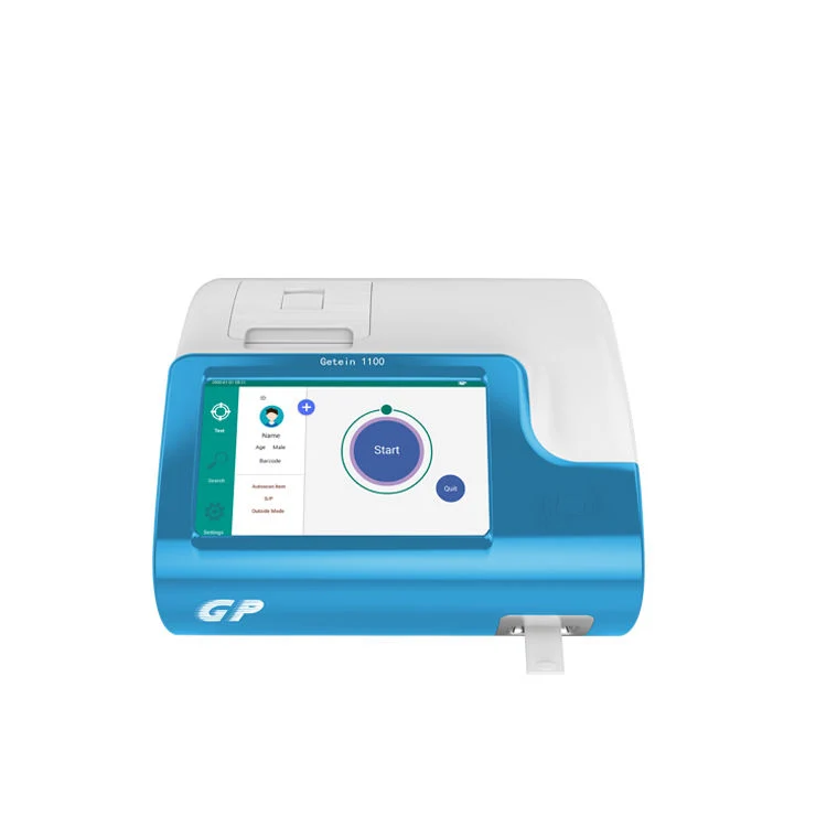 Getein 1100 Máquina de prueba Ivd analizador portátil de Poct Máquina para el examen cardíaco con alta calidad