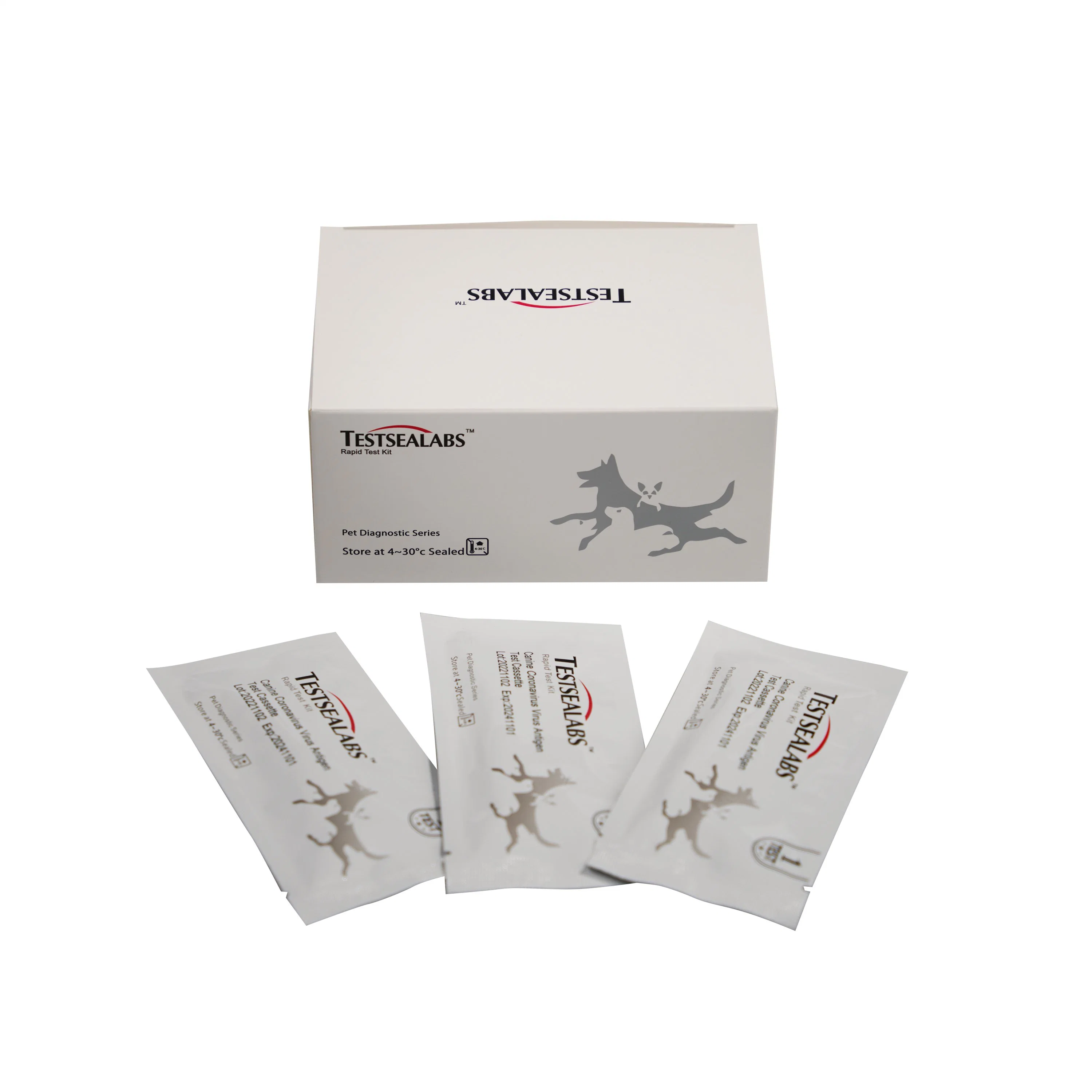 Veterinärdiagnostik Canine Coronavirus Antigen Test Kit CCV AG