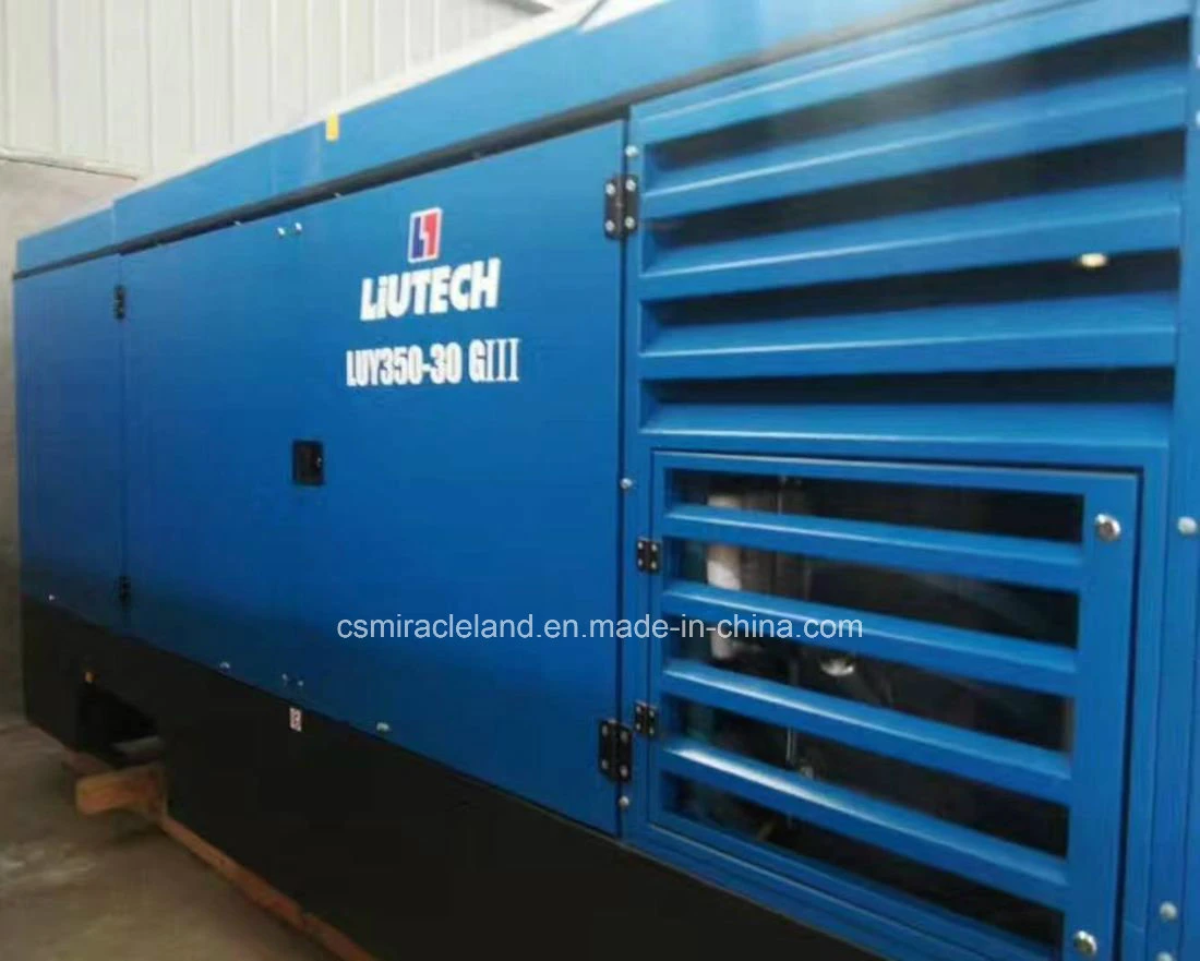 Atlas Copco Liutech Diesel High Wind Screw Air Compressor