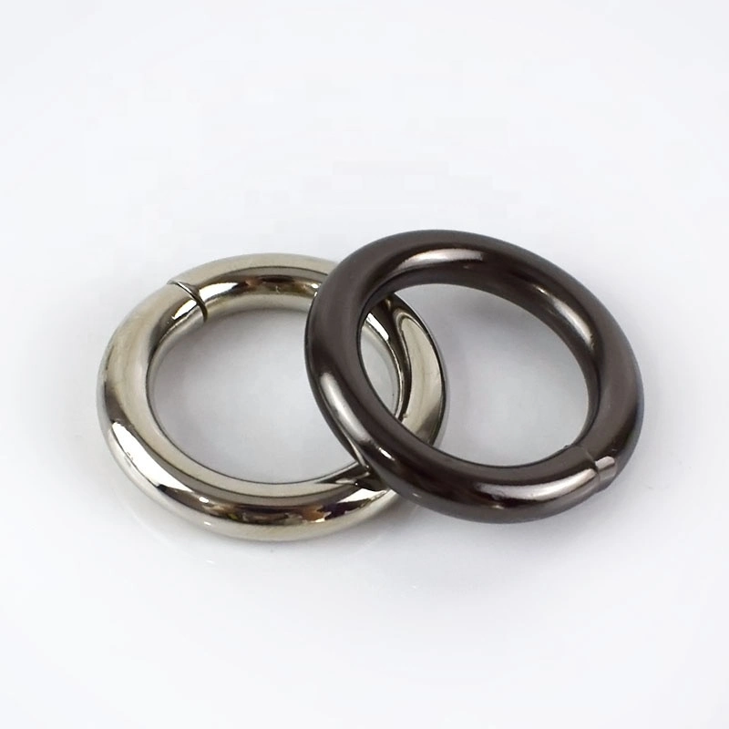 Iron O Rings Buckles Multiple Colors Op Keychain Loops Garment Accessories