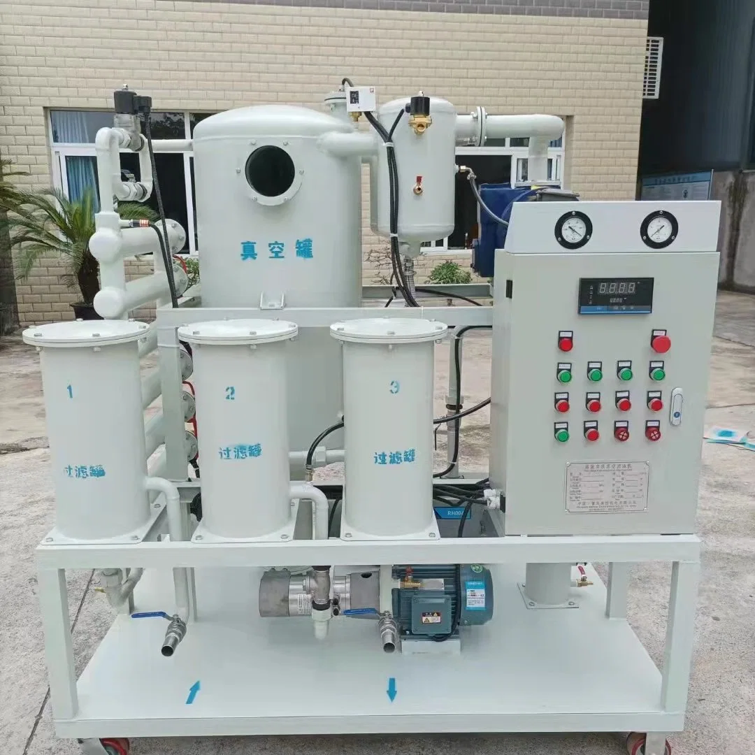 High Vacuum Purifier Transformer Oil Purification Plant